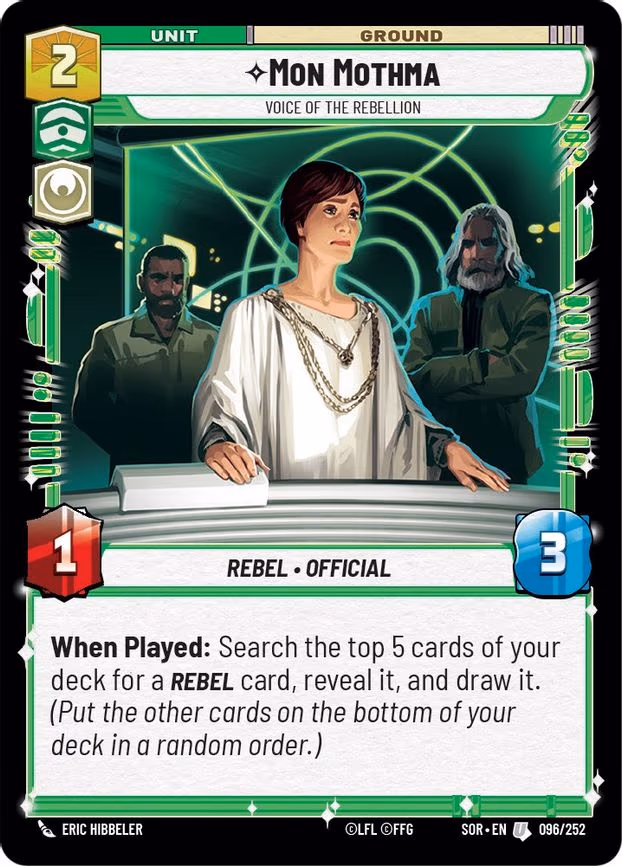 Mon Mothma - Voice of the Rebellion - Uncommon (096/252)