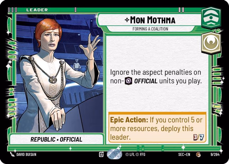 Mon Mothma - Forming a Coalition - Common (9/264)