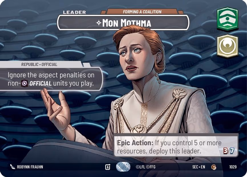 Mon Mothma - Forming a Coalition - Common (1029)