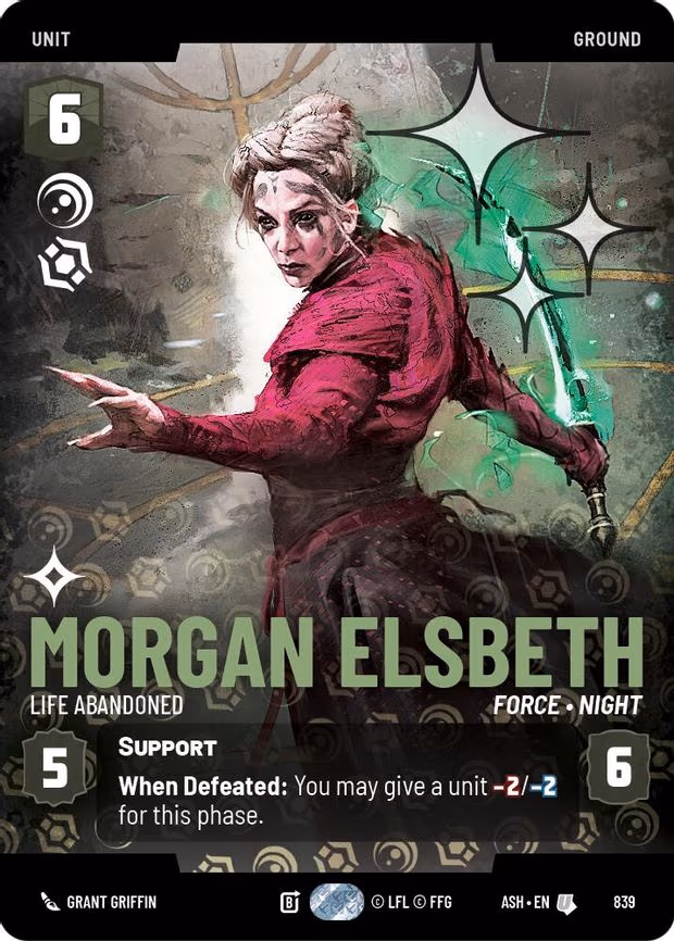 Morgan Elsbeth - Life Abandoned - Uncommon (839)