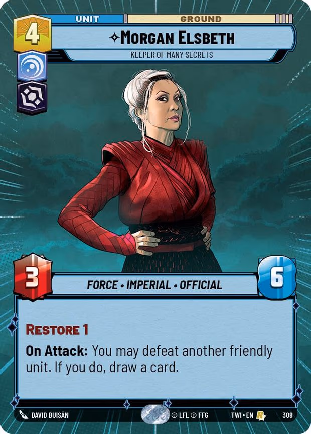 Morgan Elsbeth - Keeper of Many Secrets - Rare (308)