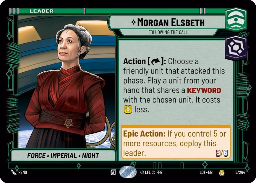 Morgan Elsbeth - Following the Call - Rare (005/264)