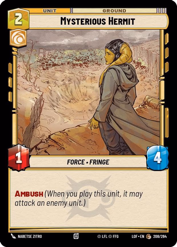 Mysterious Hermit - Common (208/264)