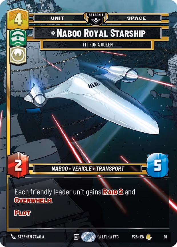 Naboo Royal Starship - Fit For A Queen