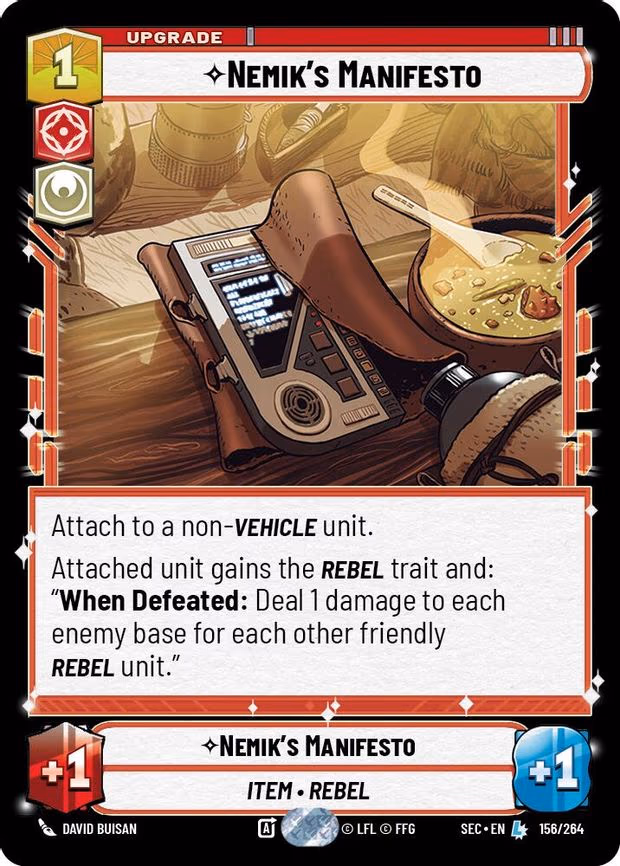 Nemik's Manifesto - Legendary (156/264)