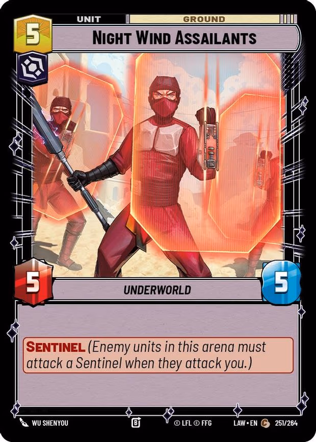 Night Wind Assailants - Common (251/264)