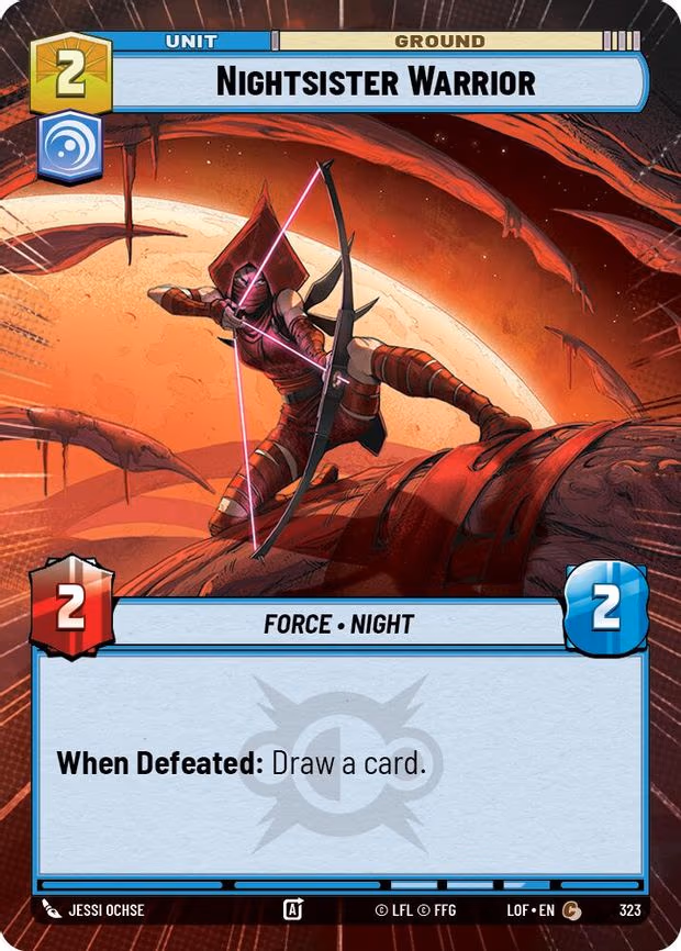 Nightsister Warrior - Common (323)