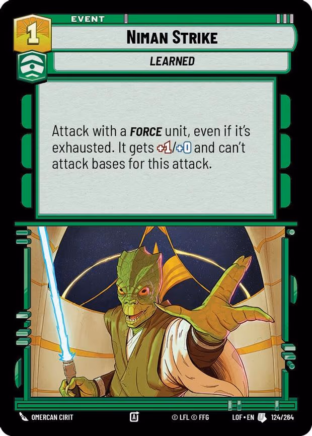 Niman Strike - Uncommon (124/264)