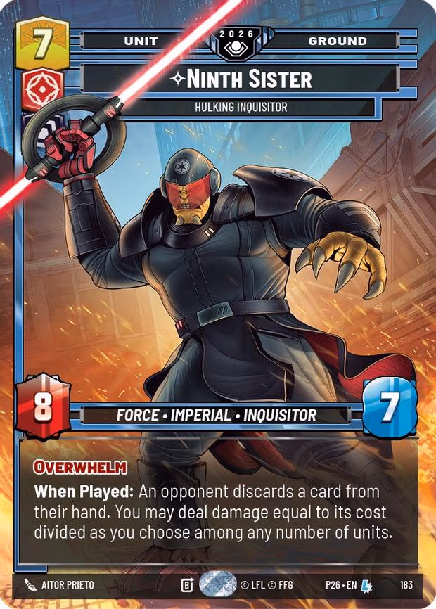 Ninth Sister - Hulking Inquisitor - Legendary (183)