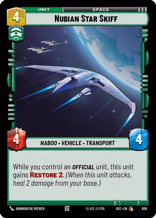 Nubian Star Skiff - Common (626)