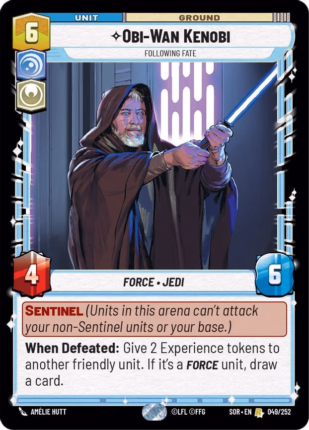 Obi-Wan Kenobi - Following Fate - Rare (049/252)