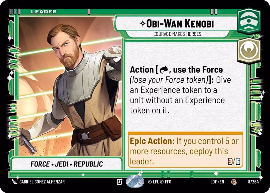Obi-Wan Kenobi - Courage Makes Heroes - Common (008/264)