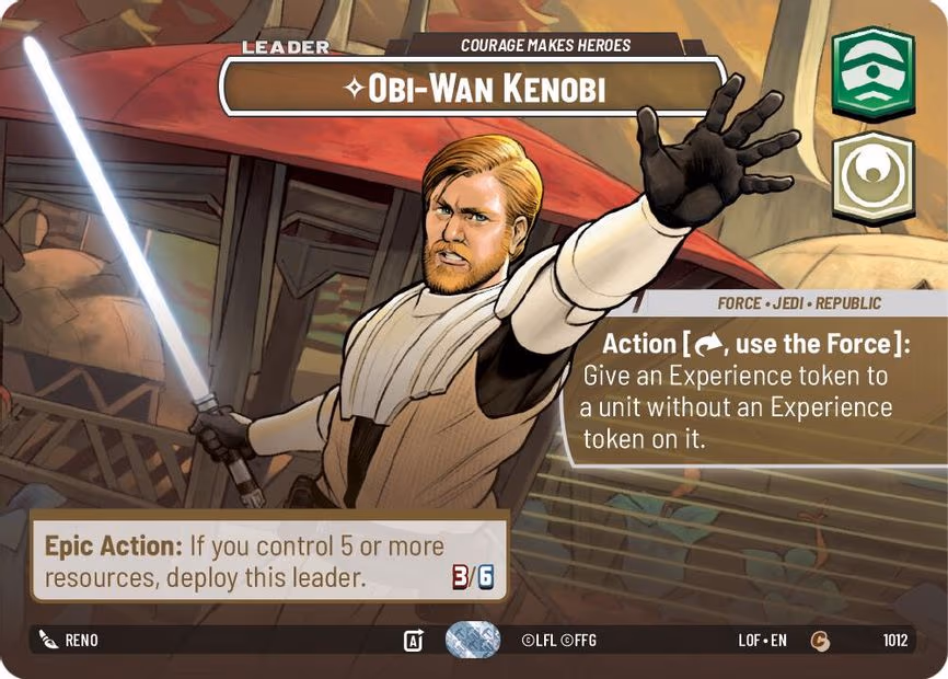 Obi-Wan Kenobi - Courage Makes Heroes