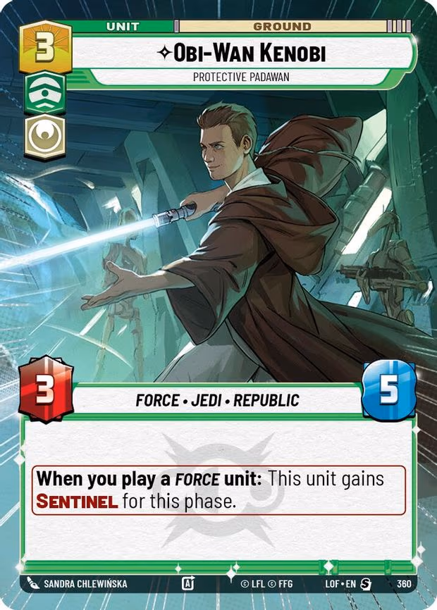 Obi-Wan Kenobi - Protective Padawan