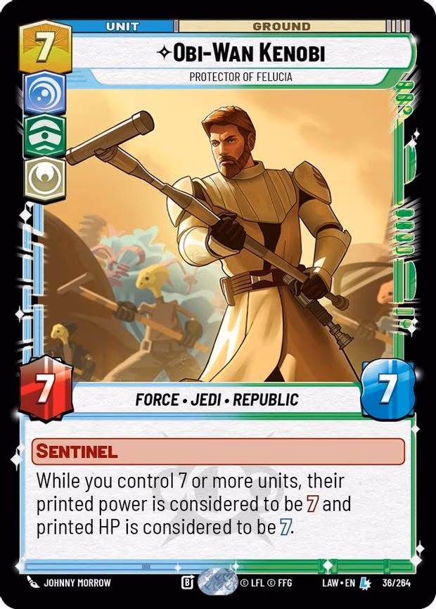 Obi-Wan Kenobi - Protector of Felucia - Legendary (36/264)