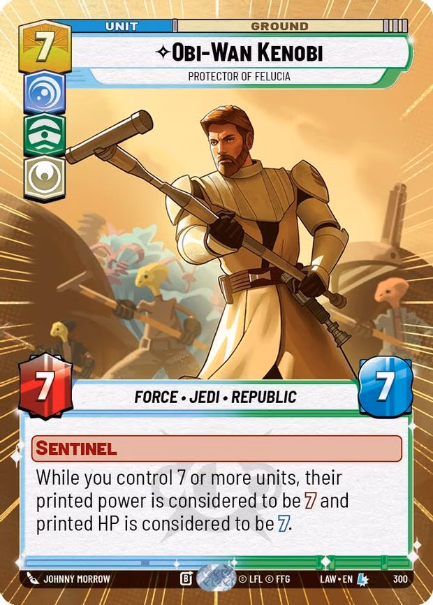 Obi-Wan Kenobi - Protector of Felucia - Legendary (300)