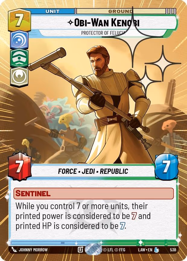Obi-Wan Kenobi - Protector of Felucia - Legendary (538)