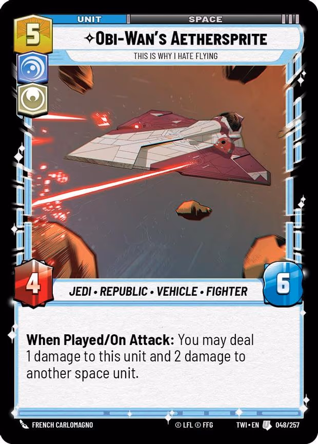 Obi-Wan’s Aethersprite - This is Why I Hate Flying - Uncommon (048/257)