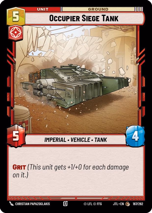 Occupier Siege Tank - Common (167/262)