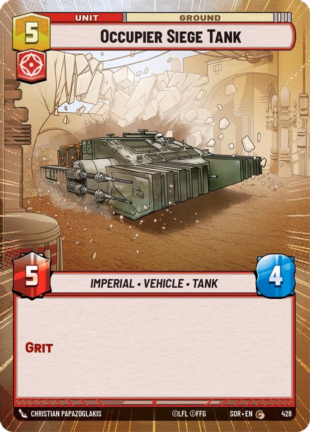Occupier Siege Tank - Common (428)