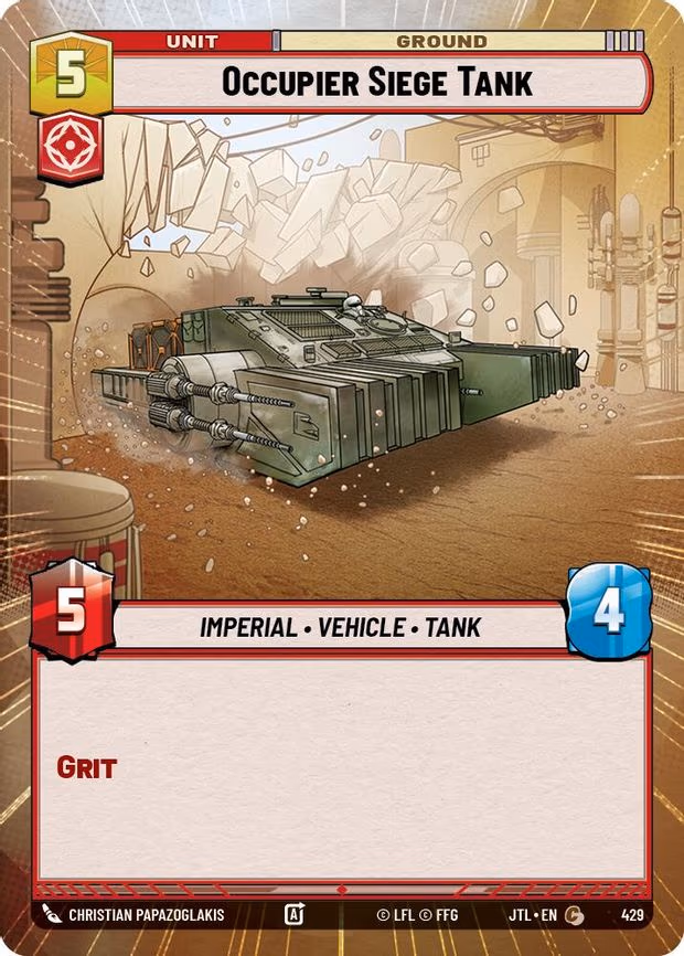 Occupier Siege Tank - Common (429)