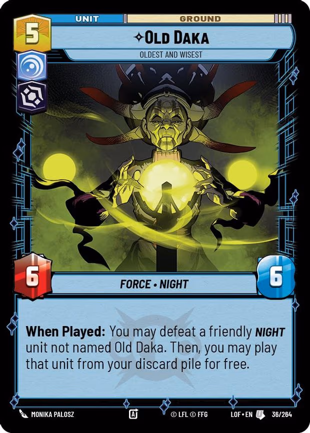 Old Daka - Oldest and Wisest - Uncommon (036/264)