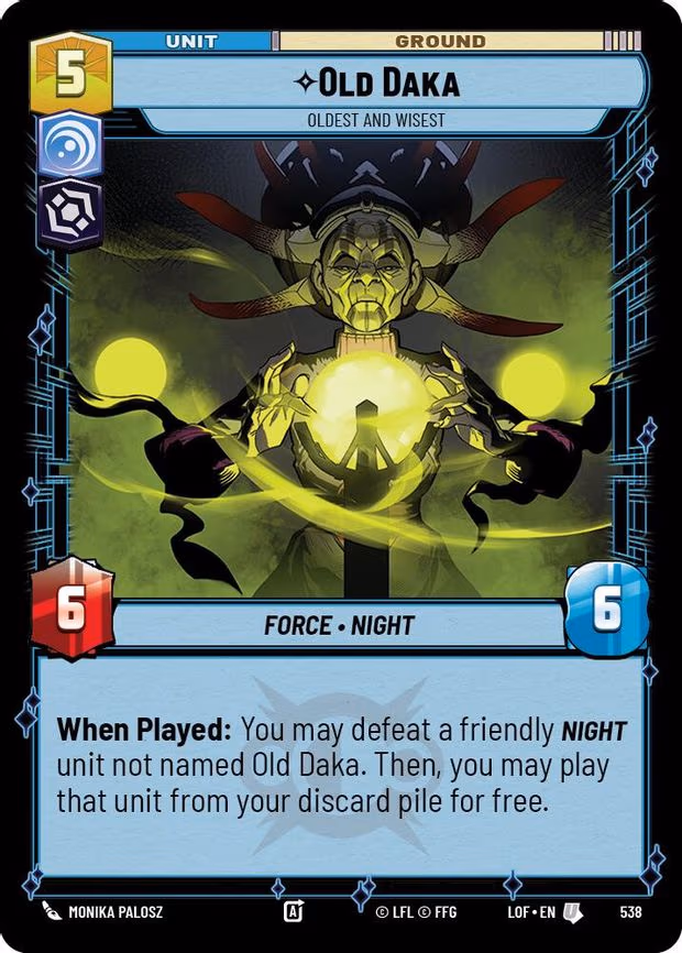 Old Daka - Oldest and Wisest - Uncommon (538)