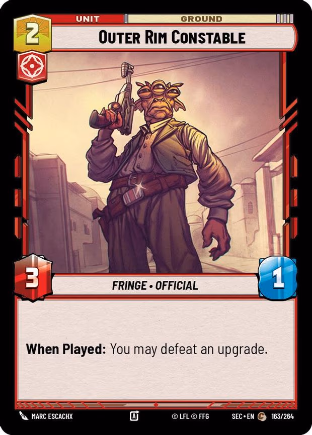 Outer Rim Constable - Common (163/264)