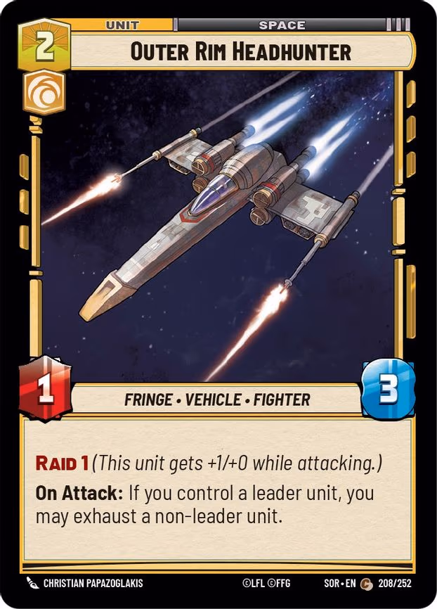 Outer Rim Headhunter - Common (208/252)