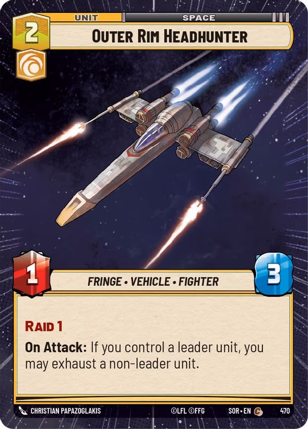 Outer Rim Headhunter - Common (470)