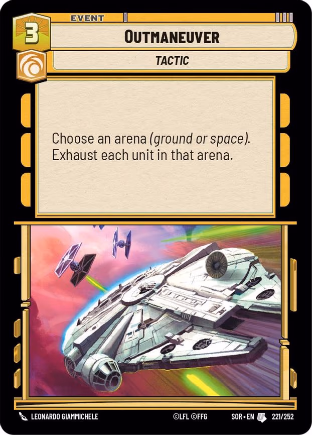 Outmaneuver - Uncommon (221/252)