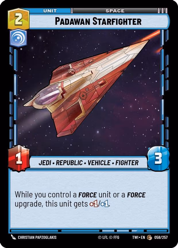 Padawan Starfighter - Common (058/257)