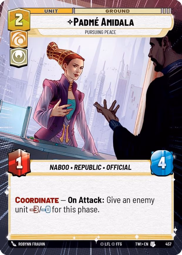 Padmé Amidala - Pursuing Peace - Uncommon (457)