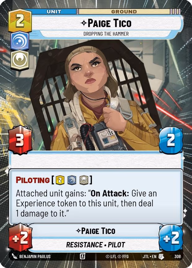 Paige Tico - Dropping the Hammer - Uncommon (308)