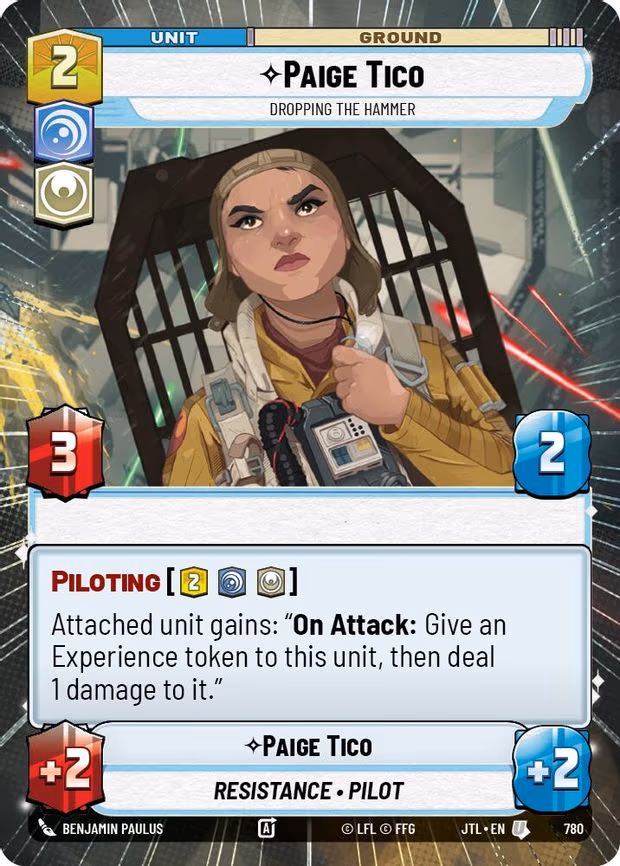 Paige Tico - Dropping the Hammer - Uncommon (780)