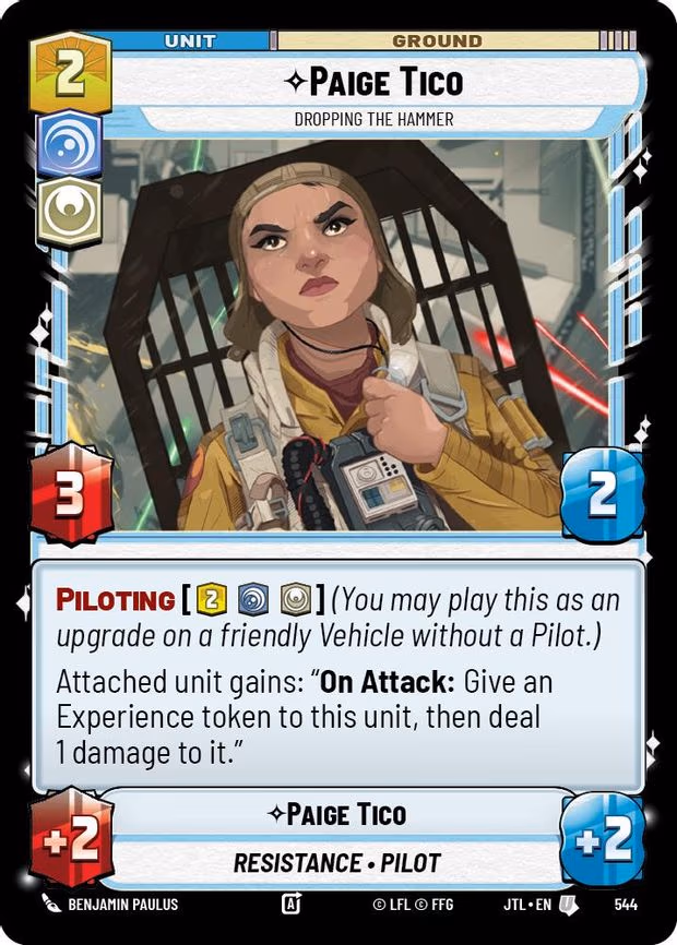 Paige Tico - Dropping the Hammer - Uncommon (544)