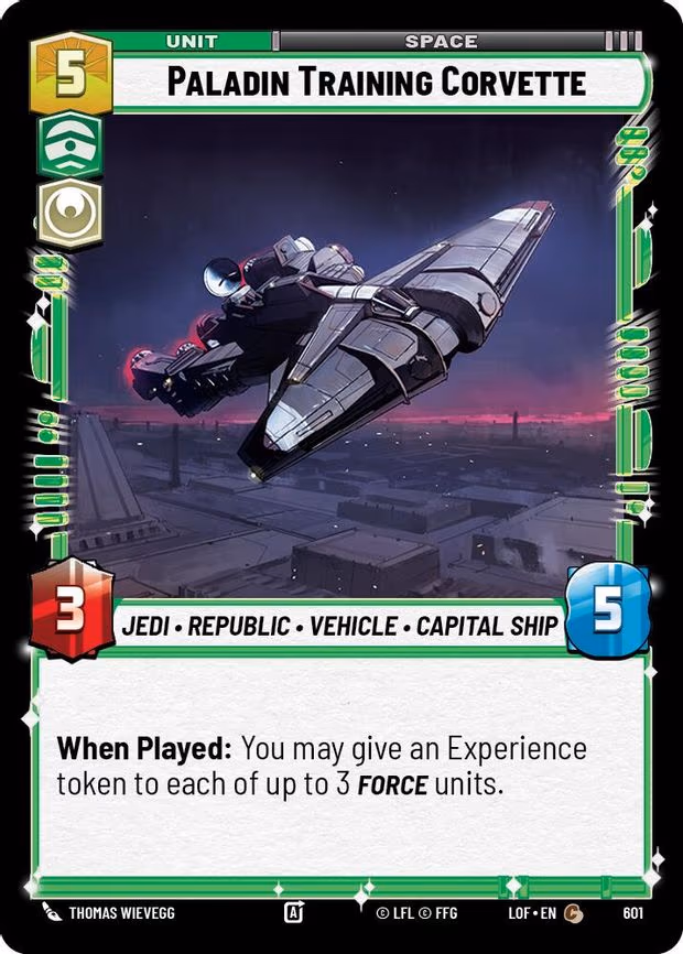 Paladin Training Corvette - Common (601)