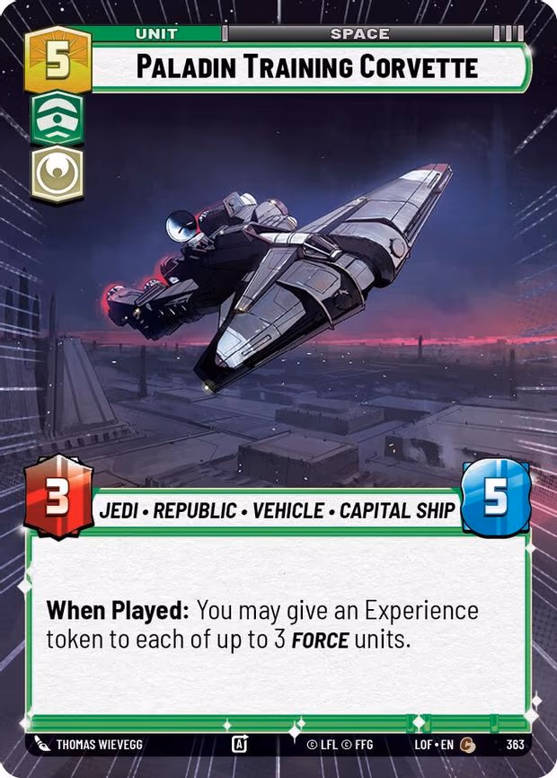 Paladin Training Corvette - Common (363)