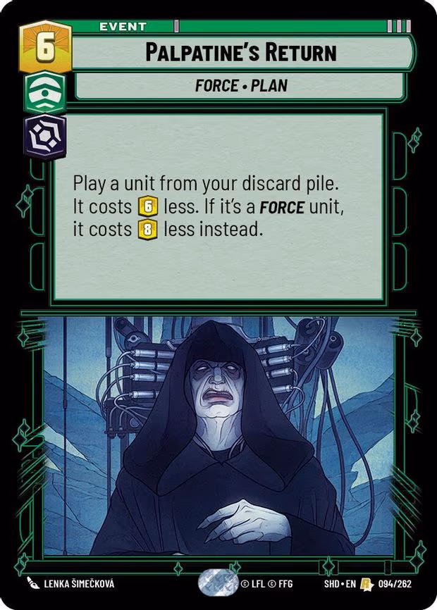 Palpatine's Return - Rare (094/262)