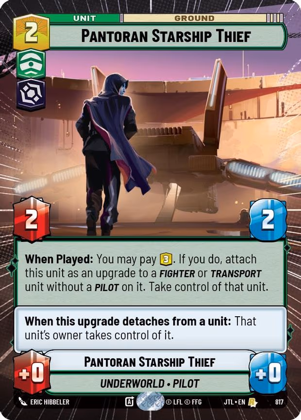 Pantoran Starship Thief - Rare (817)