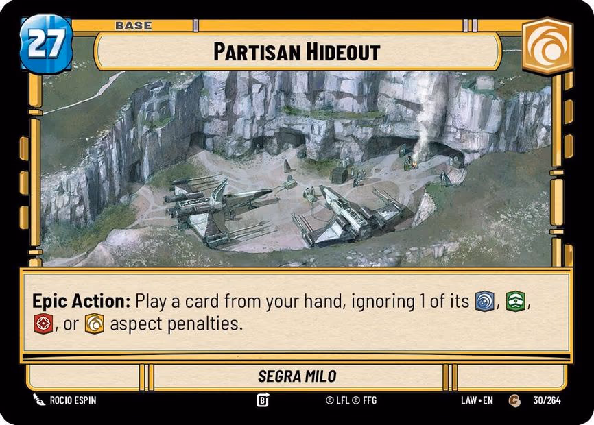 Partisan Hideout // Credit - Common (30 // T01)