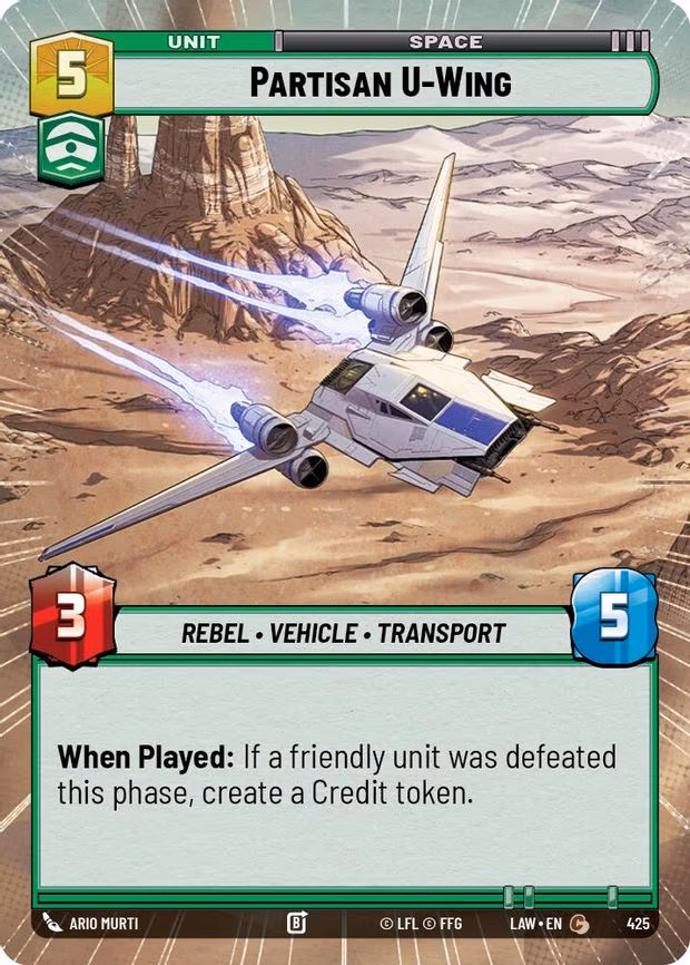 Partisan U-Wing - Common (425)