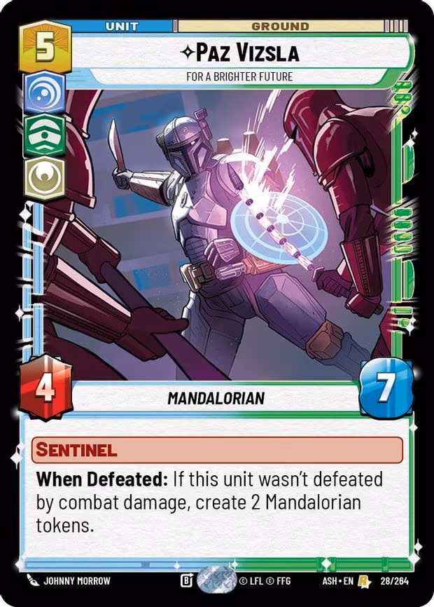 Paz Vizsla - For a Brighter Future - Rare (28/264)