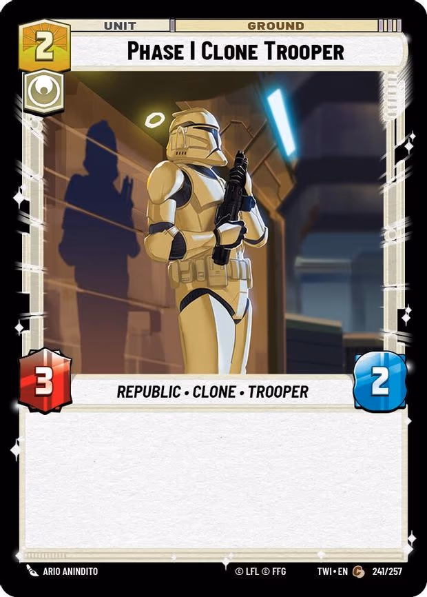 Phase I Clone Trooper - Common (241/257)
