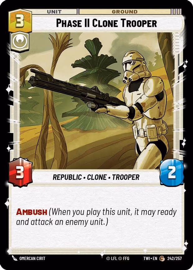 Phase II Clone Trooper - Common (242/257)
