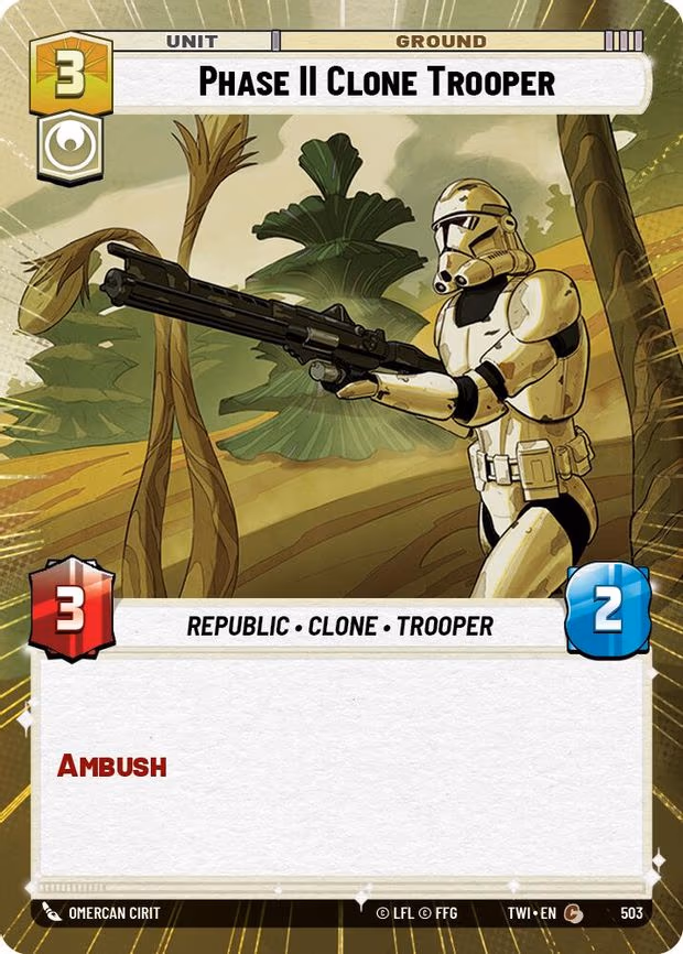 Phase II Clone Trooper - Common (503)