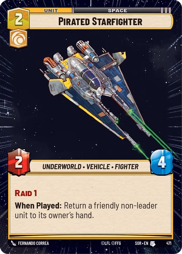 Pirated Starfighter - Uncommon (471)