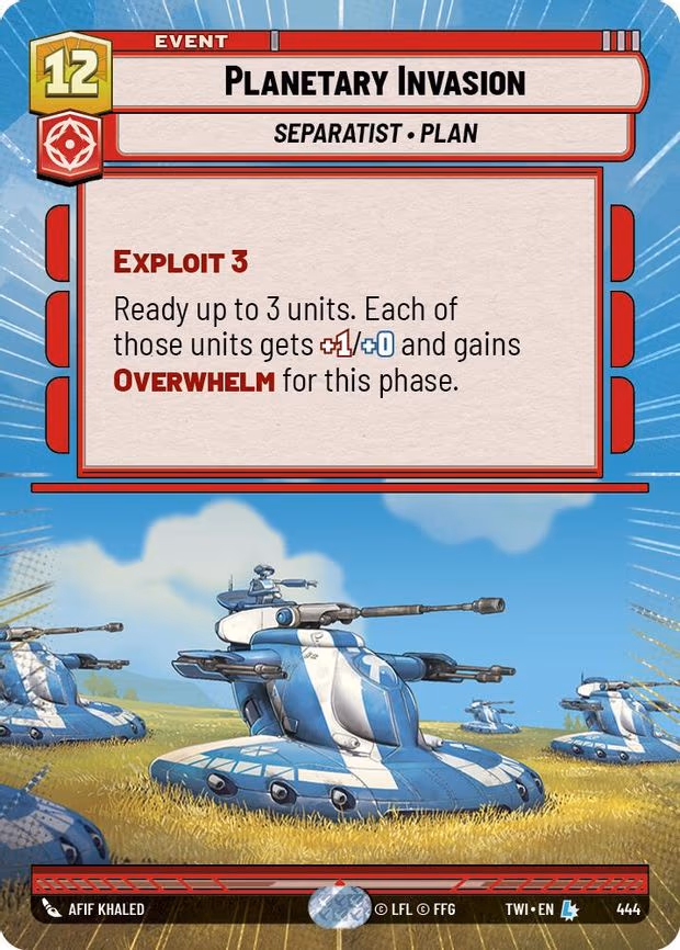 Planetary Invasion - Legendary (444)
