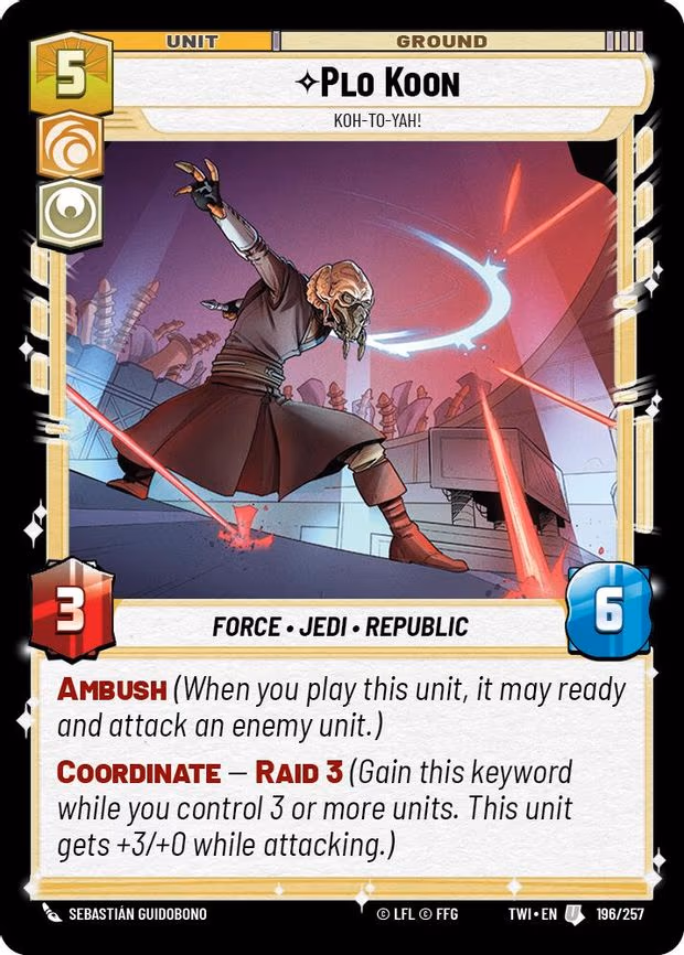 Plo Koon - Koh-to-yah! - Uncommon (196/257)