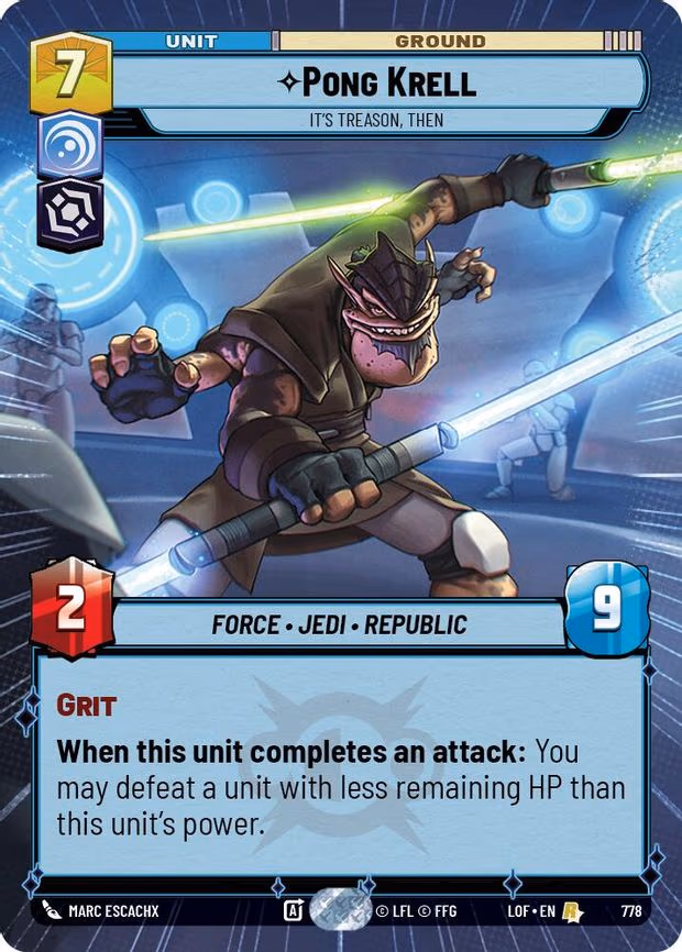 Pong Krell - It's Treason, Then - Rare (778)